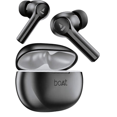 boAt Airdopes Supreme TWS Earbuds – 50H Playtime, 4 Mics with AI ENx, Multi-Point Connectivity, Bluetooth